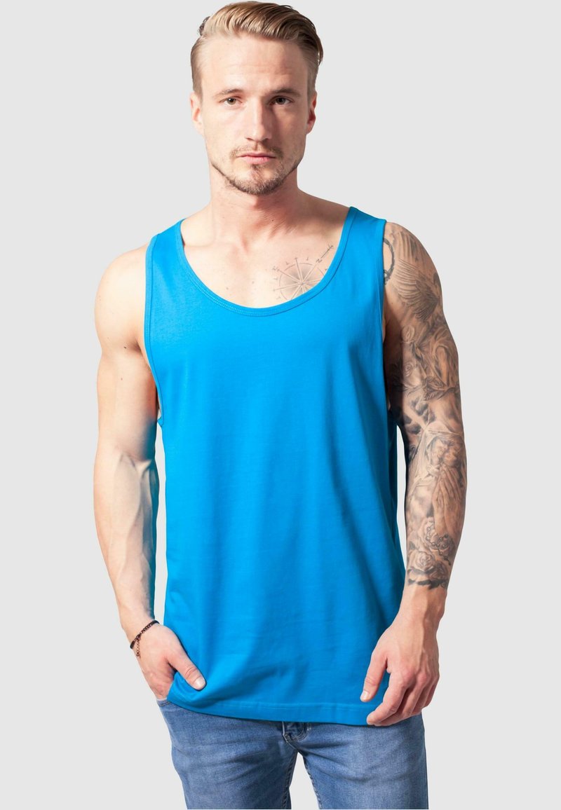 Urban Classics BIG TANK - Top - turquoise