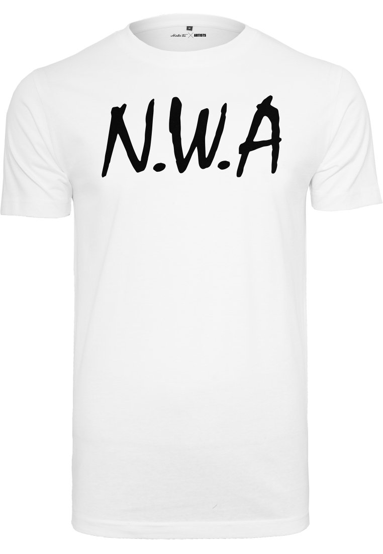 Mister Tee N.W.A - Apdrukāts T-krekls - white/black