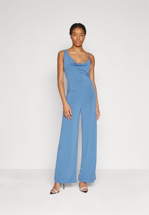 WAL G. HALLIA ASYMMETRIC SLINKY - Ολόσωμη φόρμα - denim blue