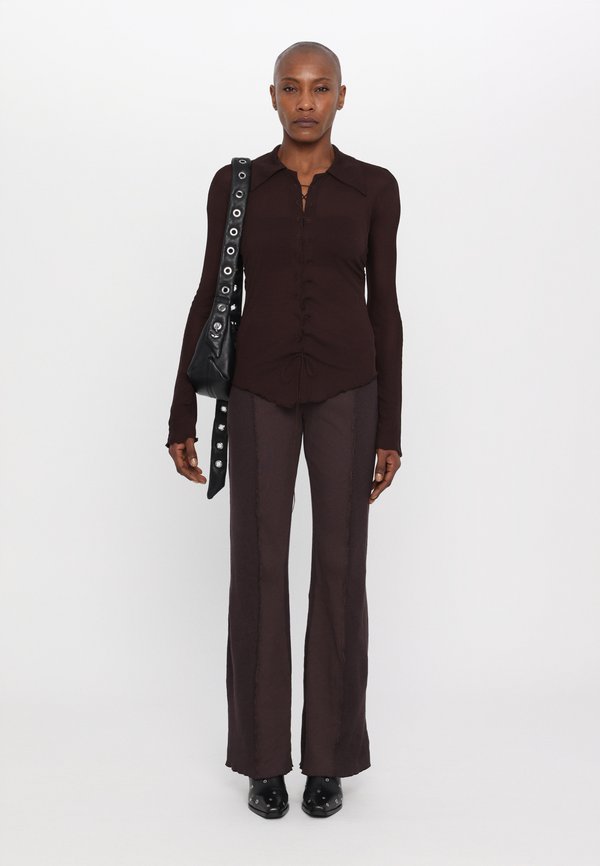 LACED SHIRT - Blouse - ganache3