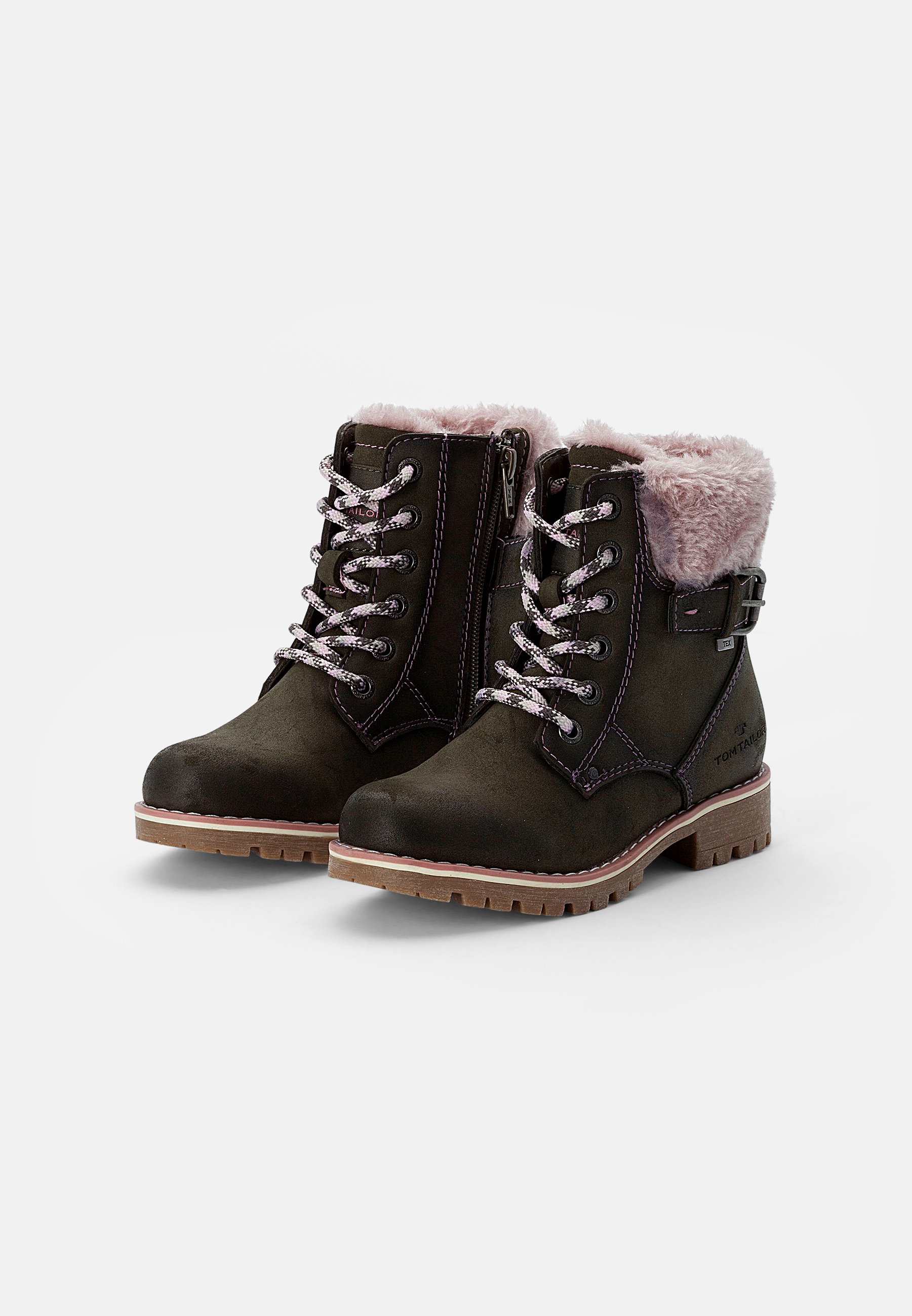 TOM TAILOR Stivaletti stringati - khaki/cachi - Zalando.it