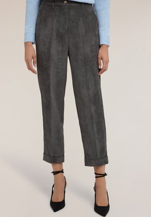 PANTALONI CARROT - Broek - grigio scuro