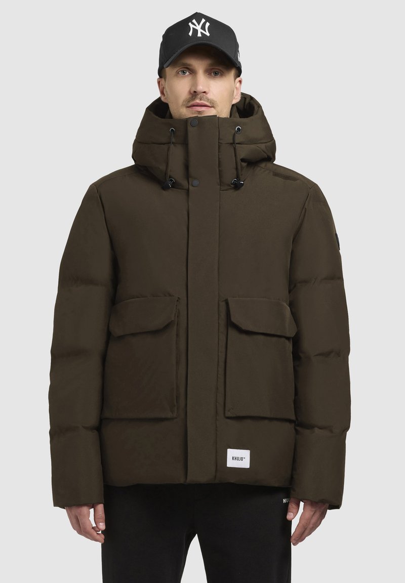 khujo HINTO - Vinterjakker - dunkeloliv