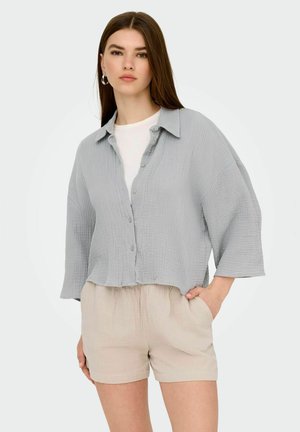 JDYTHEIS LIFE 3/4 CROP - Chemisier - formal gray