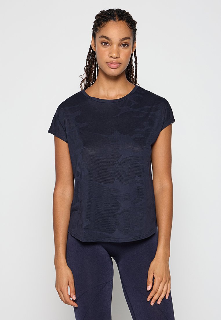 Only Play Sport T-shirt donkerblauw