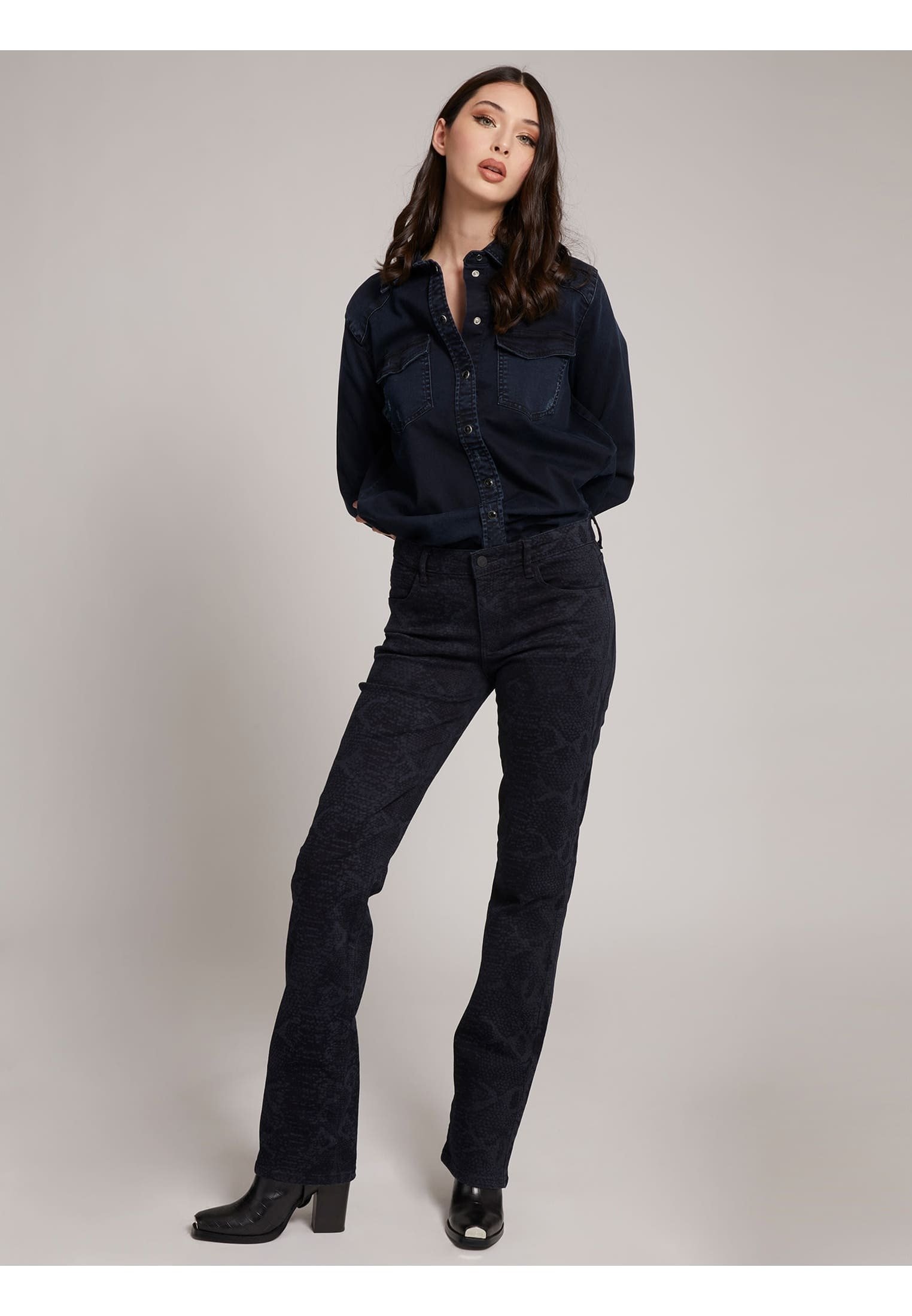 Guess Jeans a sigaretta - black/nero - Zalando.it