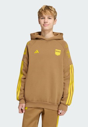 adidas Performance, J FORTNITE HOODY UNISEX - Sweat à capuche - brown desert yellow