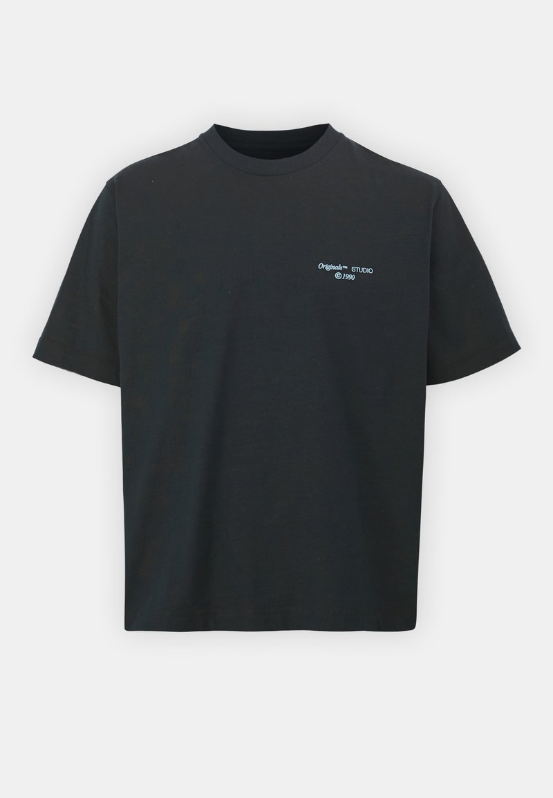 JACK & JONES Jorporto Pattern Tee - Maglietta Uomo Con Stampa - Vestibilità Larga - 100% Cotone