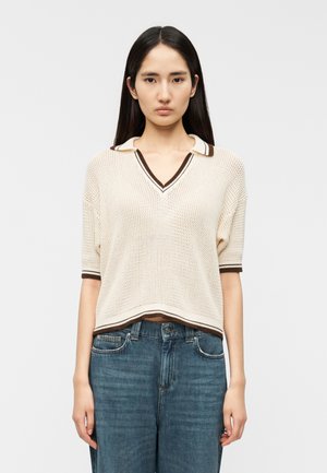 SLEMBI - Πουλόβερ - off-white/brown