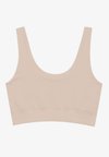 Medium support sports bra - stone