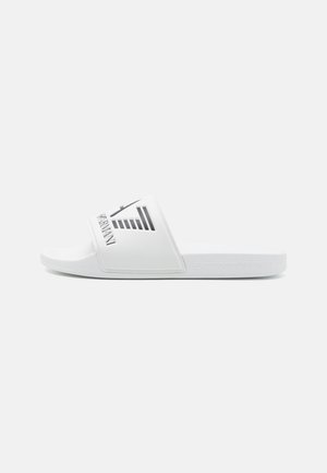 EA7 Emporio Armani UNISEX - Chinelos de piscina - bright white