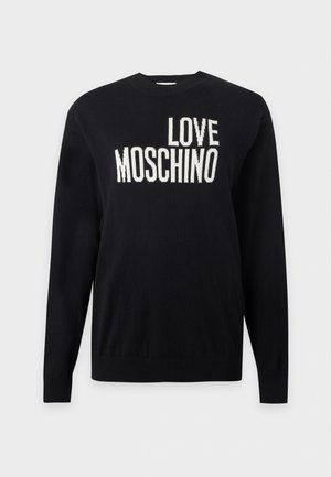 Love Moschino, GRAPHICS - Пуловер - black
