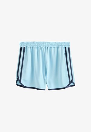 Next, REGULAR FIT - SATIN RUNNER SHORTS . - Shorts - light blue