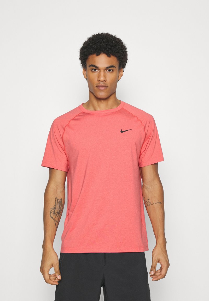 Nike Performance - READY - Sports T-shirt - university red heather/black, Enlarge