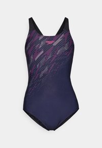 Costume Intero Donna Speedo Navy Blue Taglia S – Con Reggiseno Integrato, Nuovo