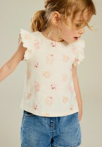 Next SCALLOP-REGULAR FIT - Tričko s potlačou - floral