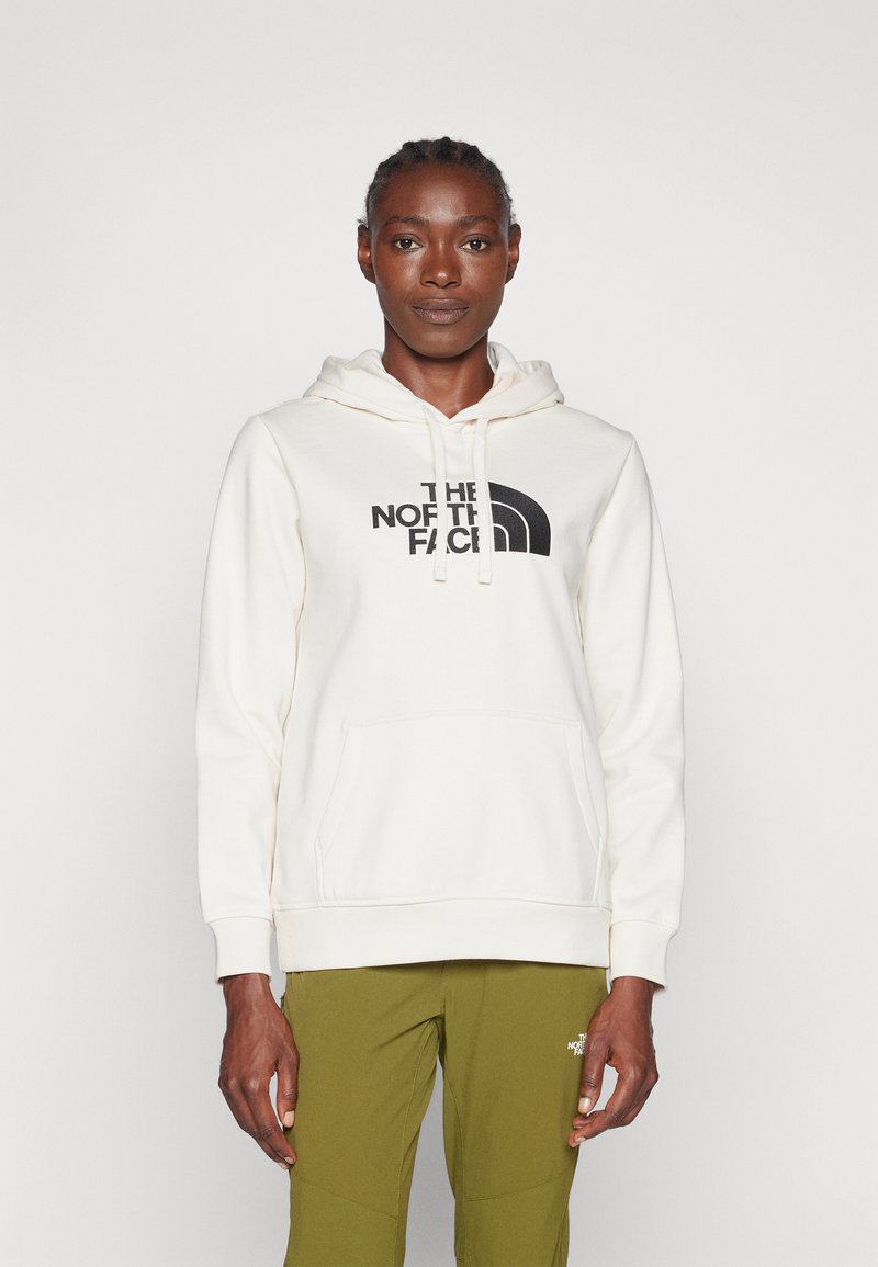 The North Face W DREW PEAK REGULAR HOODIE - Kapuzenpullover - white dune