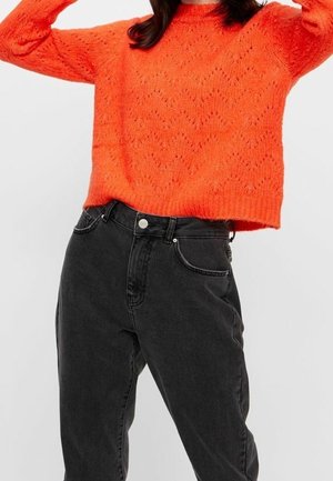 Pieces Trui - light red