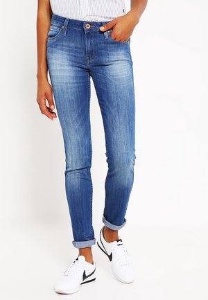 Skinny džíny - stone blue denim