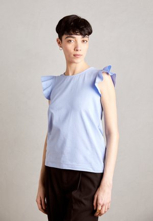 T-shirt print - light blue