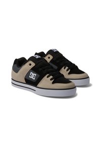 DC Shoes PURE - Tenisky - xksc black grey brown