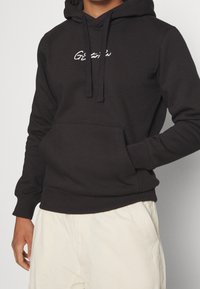 G-STAR Mikina s kapucí - black