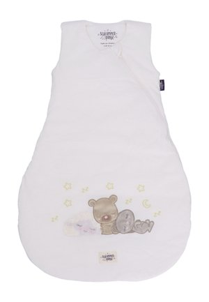 GANZJAHRESSCHLAFSACK 110CM SCHLUMMERBANDE - Baby's sleeping bag - ecru
