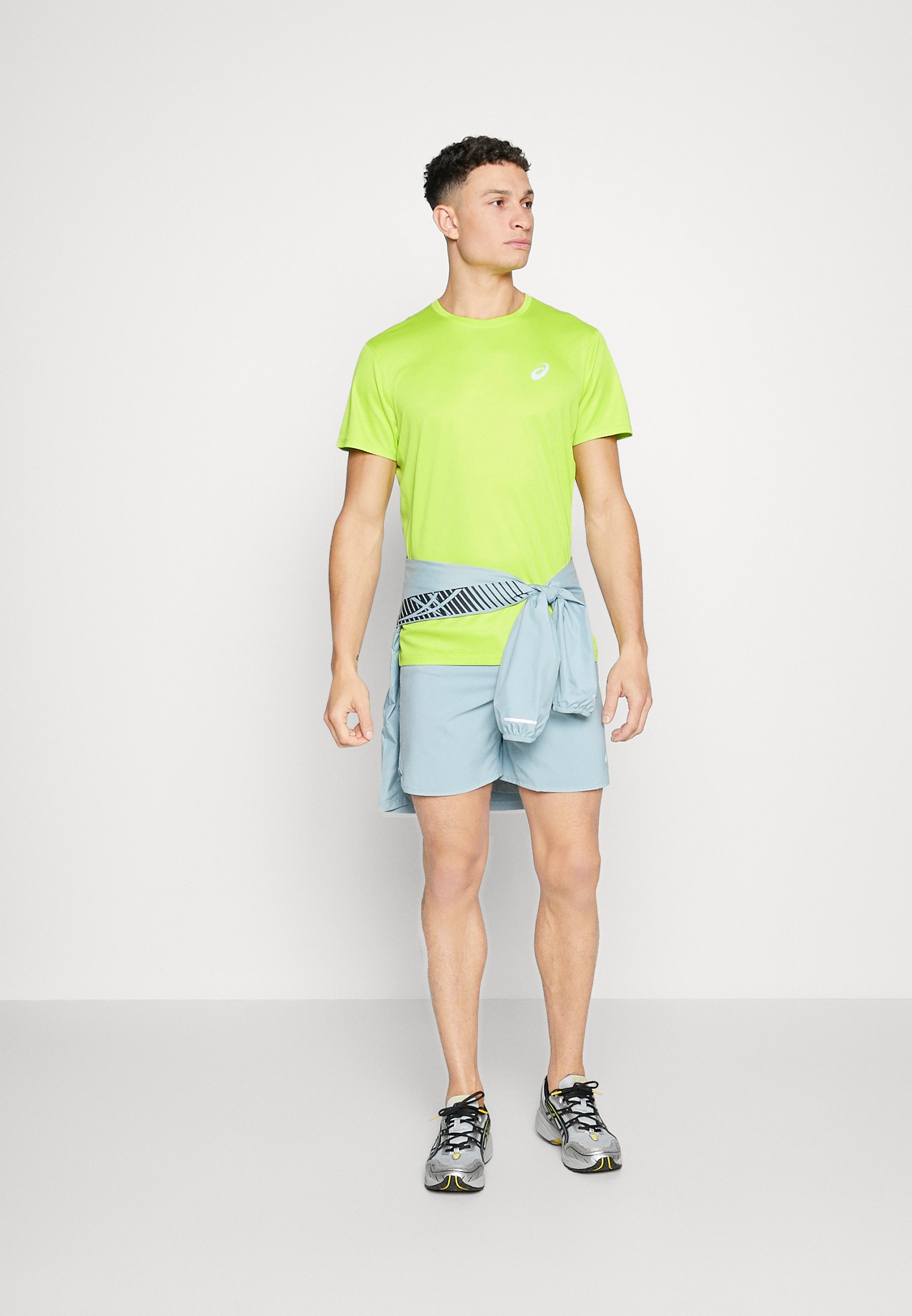 ASICS CORE TOP - Sports T-shirt - lime zest/neon green