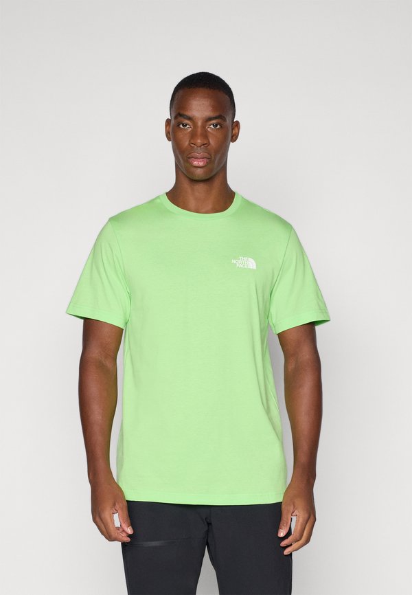 SIMPLE DOME TEE - Print T-shirt - meta lime