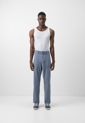 Stan Ray FAT PANT - Tiesaus kirpimo džinsai - battle grey