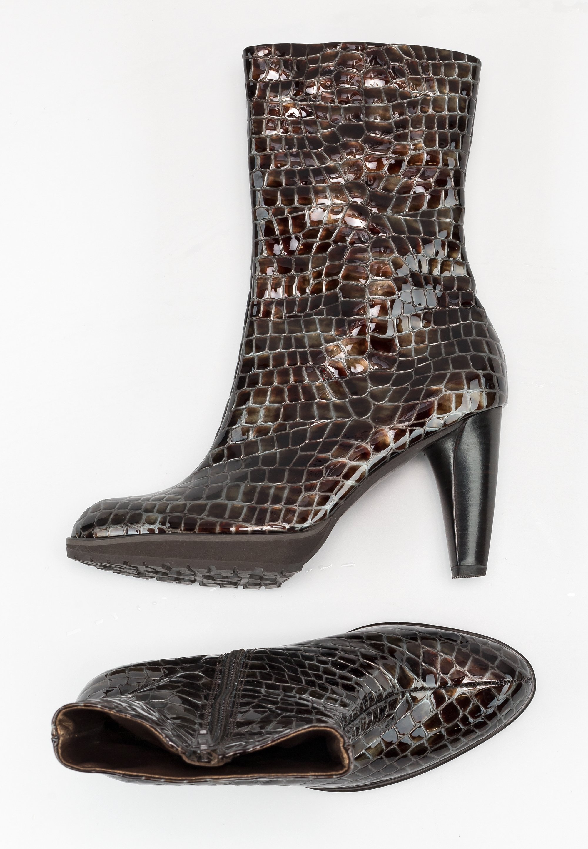 Brown Ankle Boots Peter Kaiser Peter Kaiser High Heeled Ankle