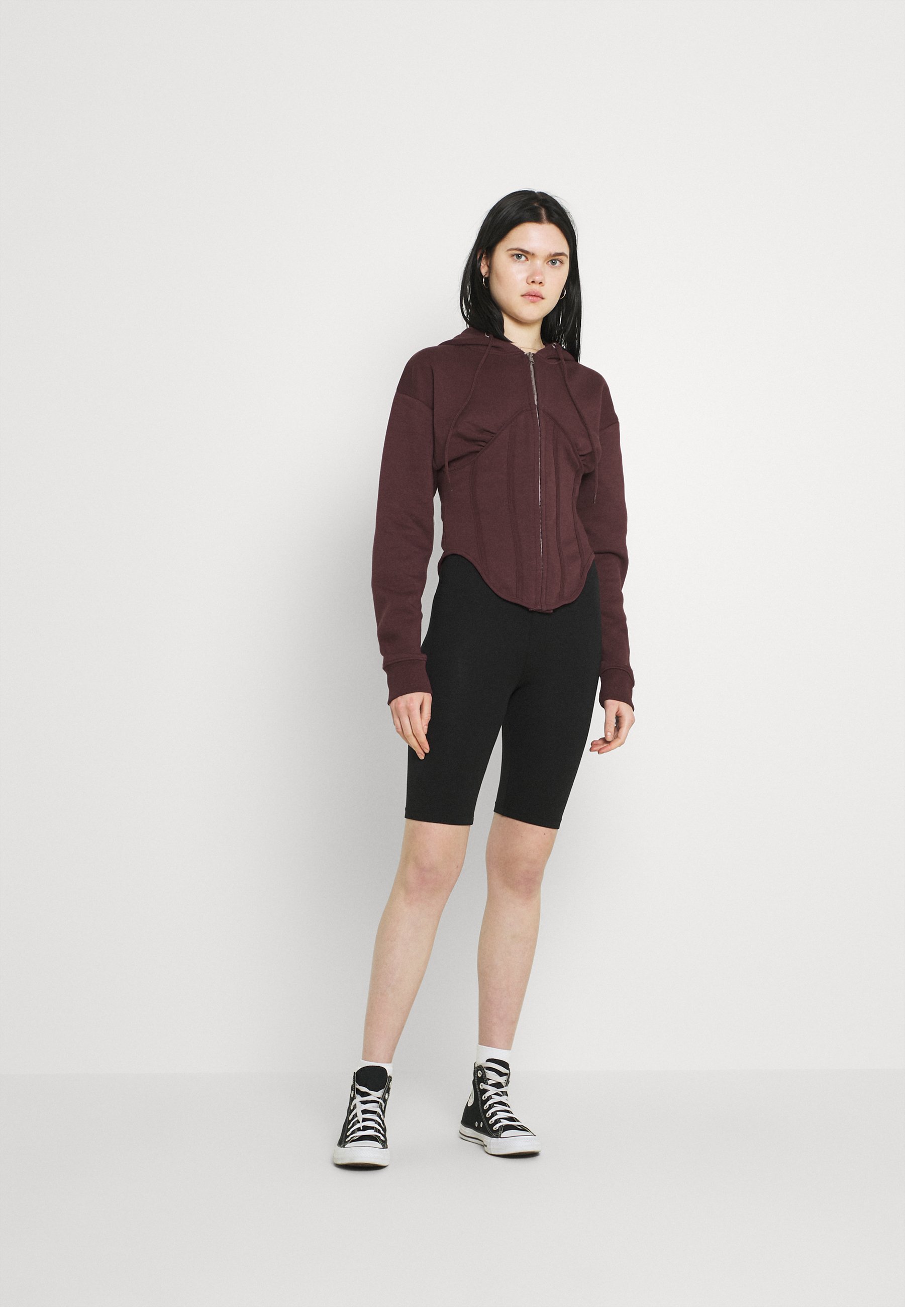 Women CORSET HOODY - Zip-up sweatshirt Women CORSET HOODY - Zip-up sweatshirt