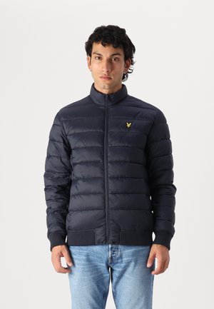 FUNNEL NECK WADDED JACKET - Jachetă de iarnă - dark navy