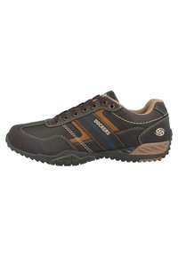 Dockers - Scarpe basse da uomo, colore marrone sintetico, marrone, 41 EU
