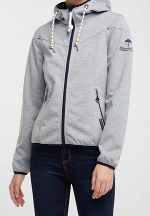 Veste imperméable - mottled grey