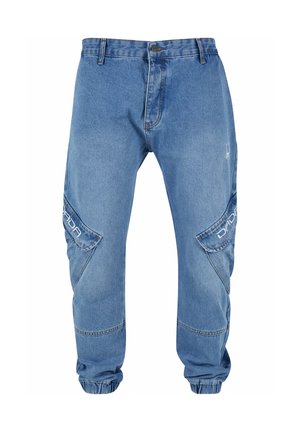 DADA SUPREME CARGO - Relaxed fit jeans - lightblue