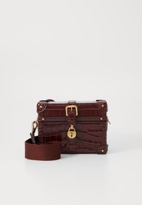 LUGGAGE CROSSBODY SMALL - Mala a tiracolo - dark mahogany