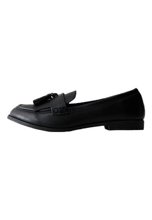 WIDE FIT TASSEL - Mocasines - black