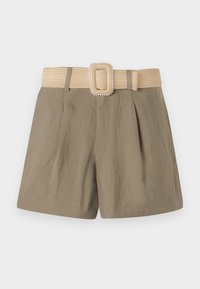 ONLELINA PLEAT BELT PANT - Šortky - kalamata