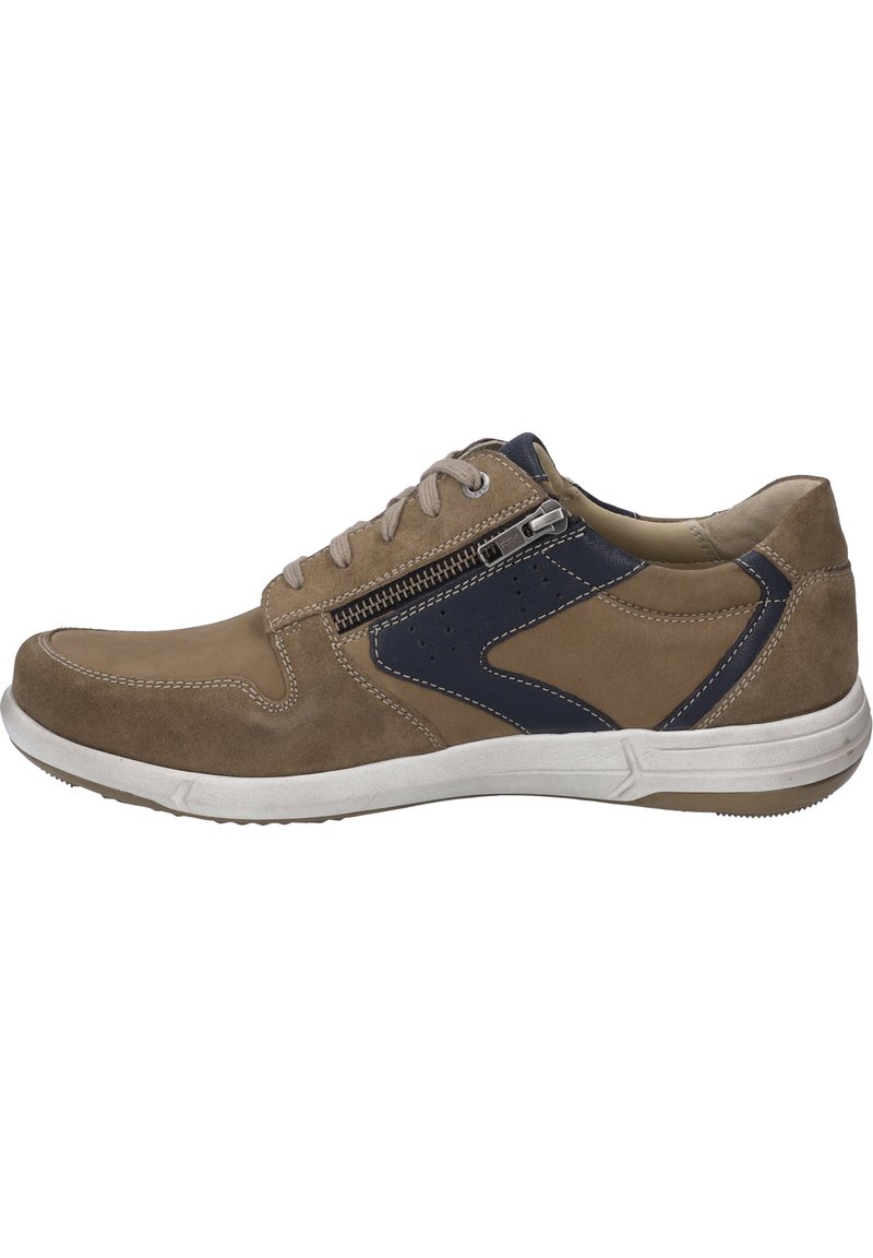 Josef Seibel - ENRICO  - Sportieve veterschoenen - taupekombi, Vergroten