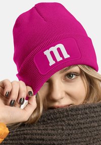 MoonWorks KARNEVAL FASCHING AUFDRUCK - Beanie - pink