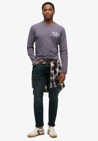 Superdry Long sleeved top - greystone
