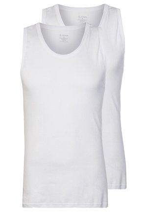 2 PACK - Unterhemd/-shirt - white