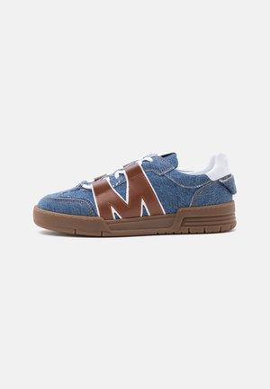 MOSCHINO STREETBALL UOMO - Baskets basses - denim/bianco