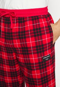 Björn Borg CORE PYJAMA PANTS - Calças de pijama - red/black