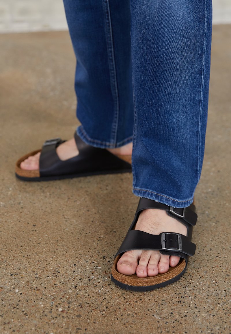 Herren Sneaker | Birkenstock ARIZONA Pantolette flach vintage wood black/schwarz - WM80440 Herren Sneaker | Birkenstock ARIZONA Pantolette flach vintage wood black/schwarz - WM80440