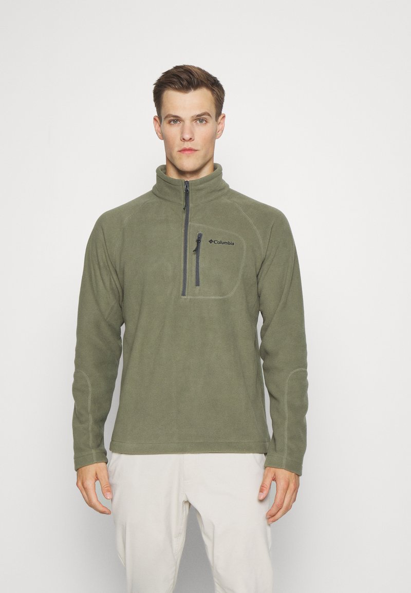 Columbia FAST TREK™ III HALF ZIP FLEECE - Fleecepullover - stone green/shark