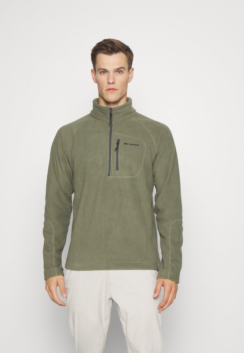 Columbia - FAST TREK™ HALF ZIP - Fleece jumper - stone green/shark, Enlarge