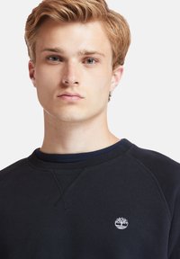 Timberland BRUSHED BACK CREW - Felpa - black
