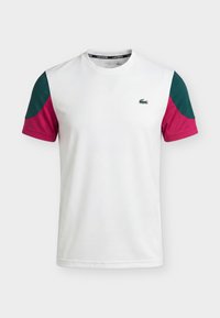 Unselected, flour/sinople/rubine red